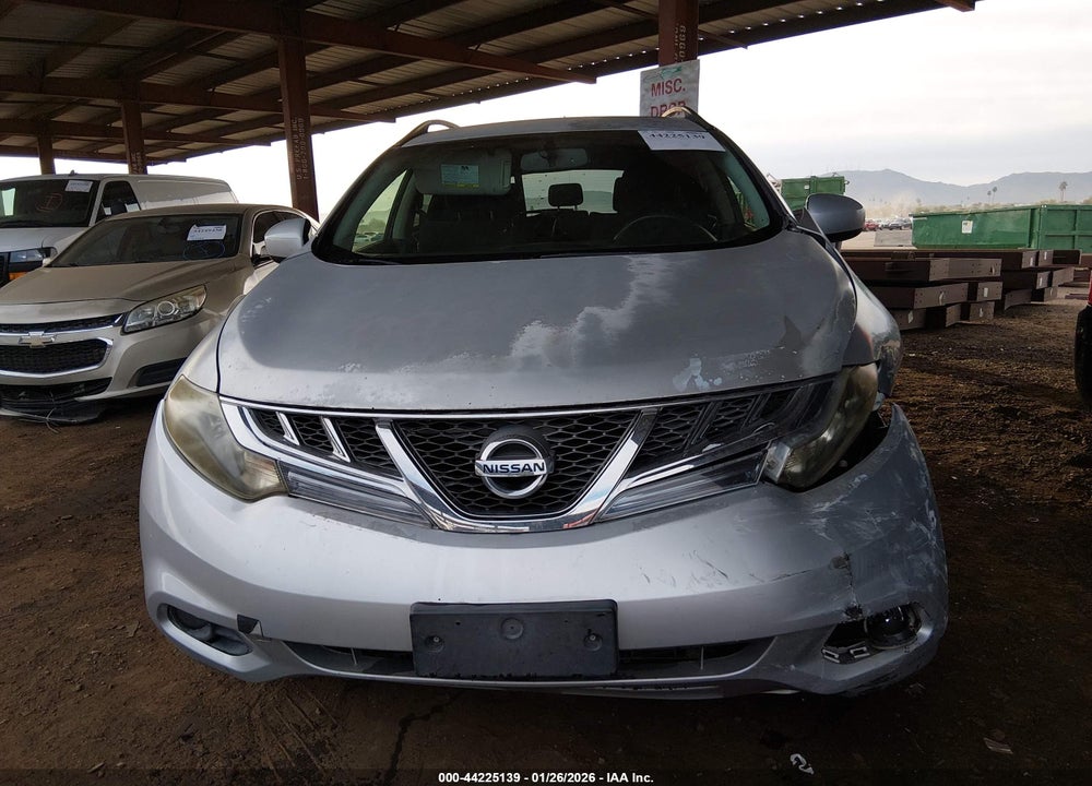 2013 NISSAN MURANO SV VIN: JN8AZ1MW0DW316424