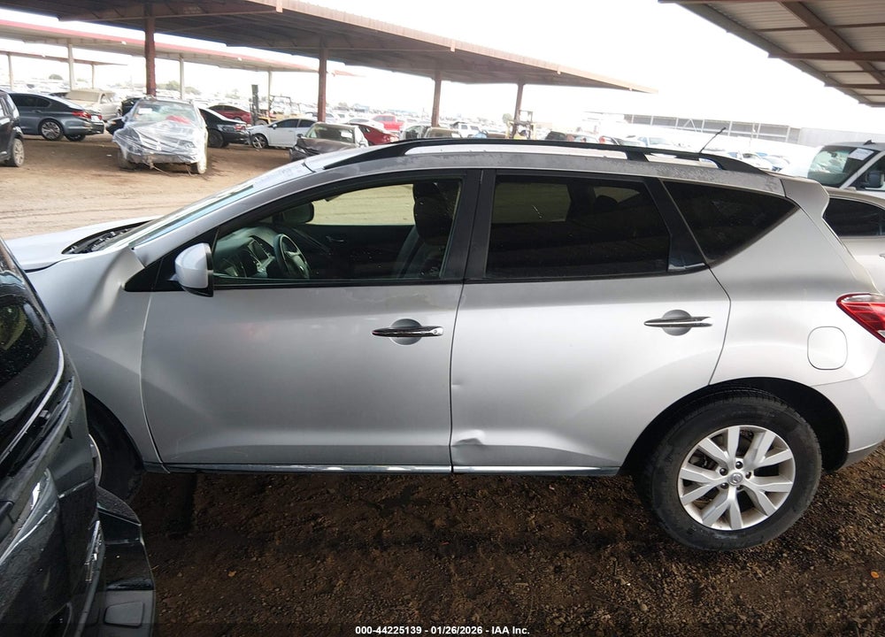 2013 NISSAN MURANO SV VIN: JN8AZ1MW0DW316424