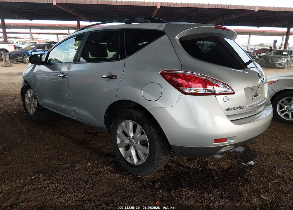 2013 NISSAN MURANO SV VIN: JN8AZ1MW0DW316424