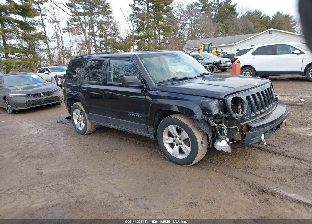 2012 JEEP PATRIOT LATITUDE VIN: 1C4NJPFBXCD514911