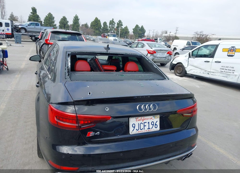 2018 AUDI S4 3.0T PREMIUM PLUS VIN: WAUC4AF47JA003522
