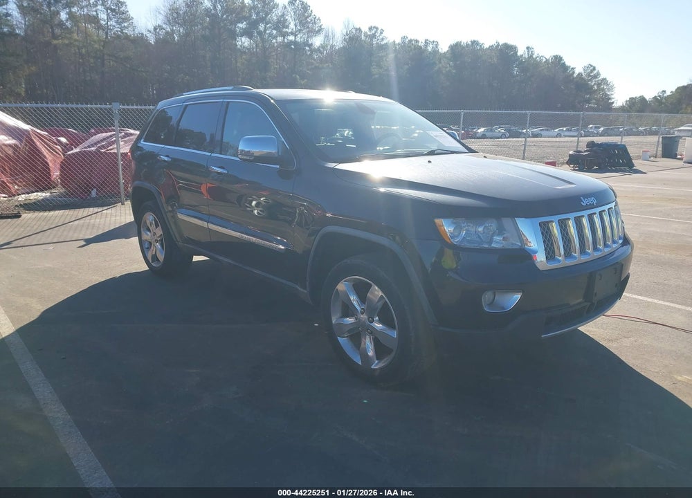 2012 JEEP GRAND CHEROKEE OVERLAND VIN: 1C4RJFCG2CC139212