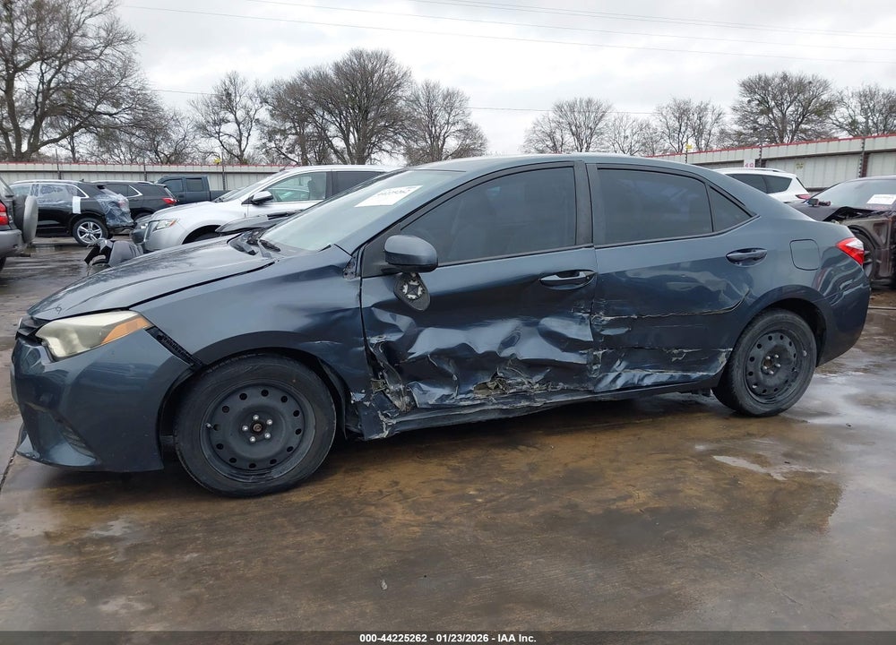 2014 TOYOTA COROLLA LE VIN: 5YFBURHE8EP076306