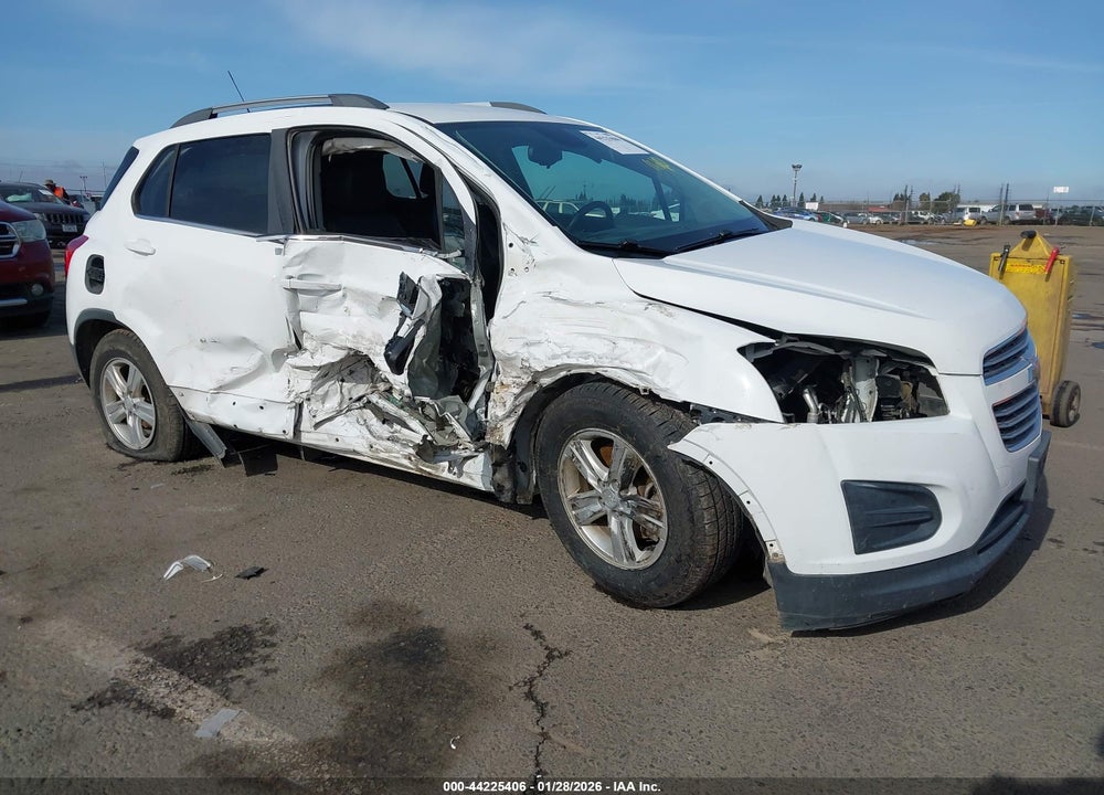 2015 CHEVROLET TRAX LT VIN: 3GNCJRSB7FL208926