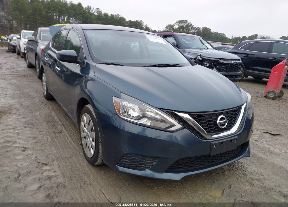 2017 NISSAN SENTRA SV VIN: 3N1AB7AP6HY349042