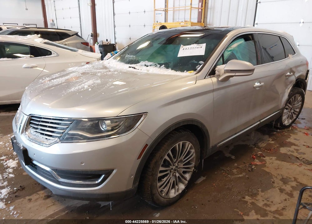 2016 LINCOLN MKX RESERVE VIN: 2LMTJ8LR6GBL63611