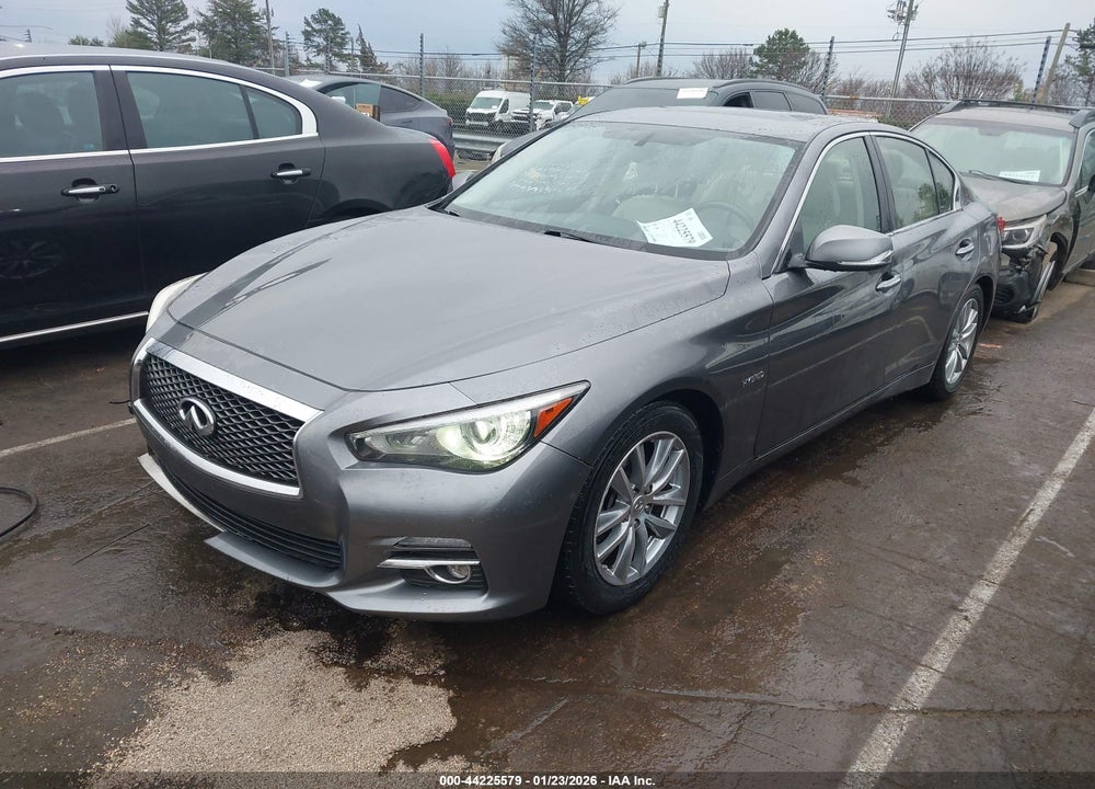 2014 INFINITI Q50 HYBRID PREMIUM VIN: JN1AV7APXEM691177