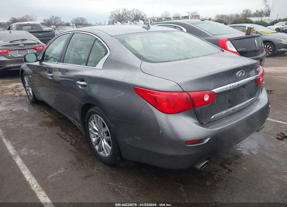 2014 INFINITI Q50 HYBRID PREMIUM VIN: JN1AV7APXEM691177