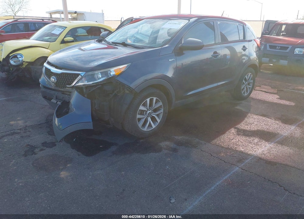 2014 KIA SPORTAGE LX VIN: KNDPBCAC7E7628784