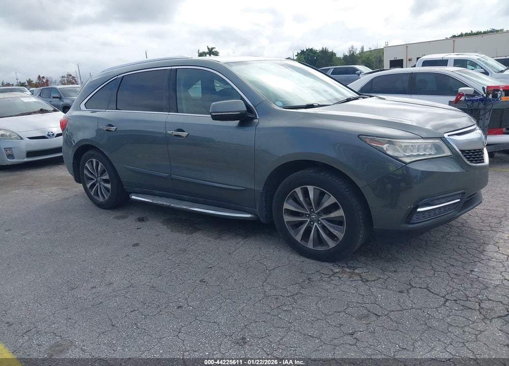 2014 ACURA MDX TECHNOLOGY PACKAGE VIN: 5FRYD3H46EB016257