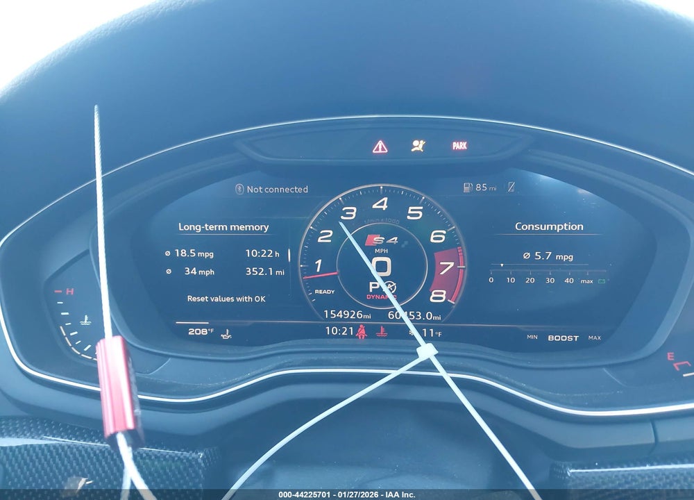 2018 AUDI S4 3.0T PREMIUM PLUS VIN: WAUB4AF4XJA120068