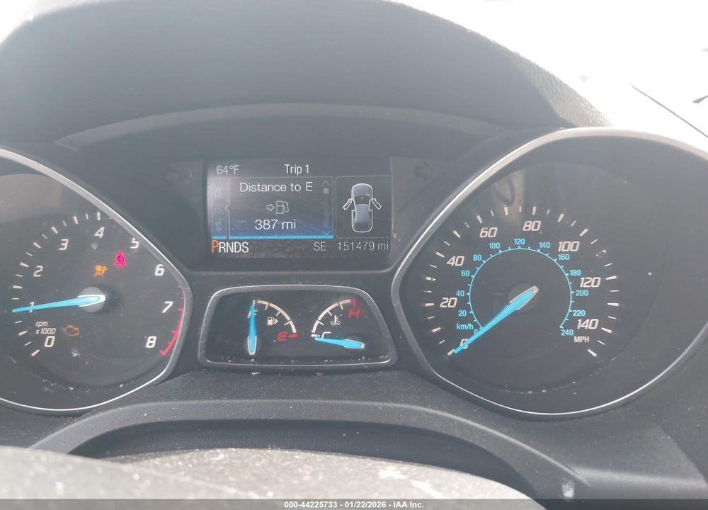 2016 FORD ESCAPE SE VIN: 1FMCU0GX9GUB99908