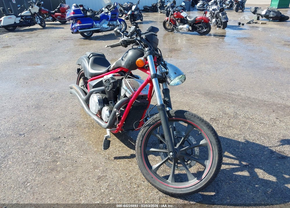 2012 HONDA VT1300 CX VIN: JH2SC61P6CK000129