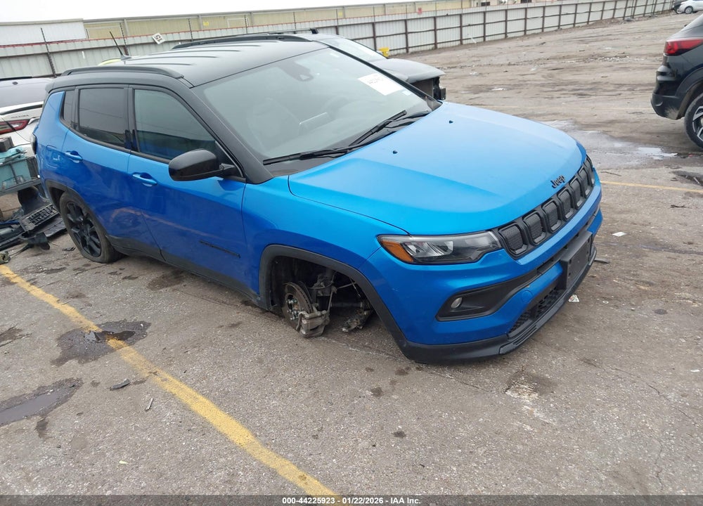 2022 JEEP COMPASS ALTITUDE FWD VIN: 3C4NJCBB0NT166564
