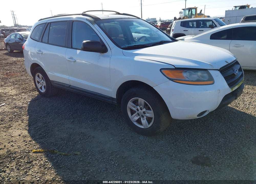 2009 HYUNDAI SANTA FE GLS VIN: 5NMSG13D49H266420