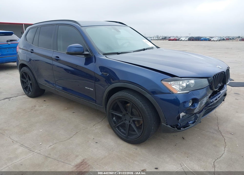 2017 BMW X3 SDRIVE28I VIN: 5UXWZ7C55H0V86298
