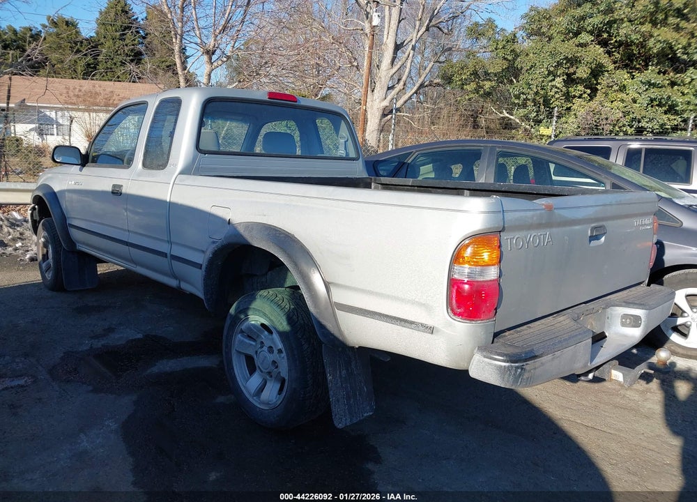2001 TOYOTA TACOMA PRERUNNER VIN: 5TESM92NX1Z821487