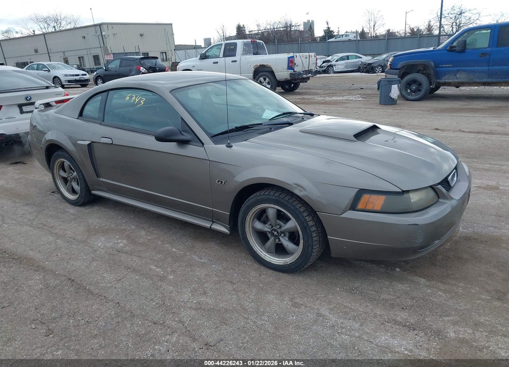 2001 FORD MUSTANG GT VIN: 1FAFP42X01F204390