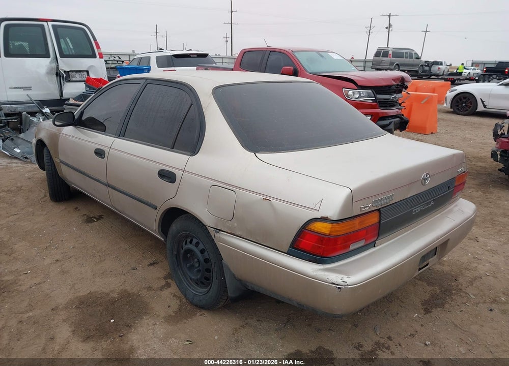 1995 TOYOTA COROLLA LE/DX VIN: 1NXAE09BXSZ316099