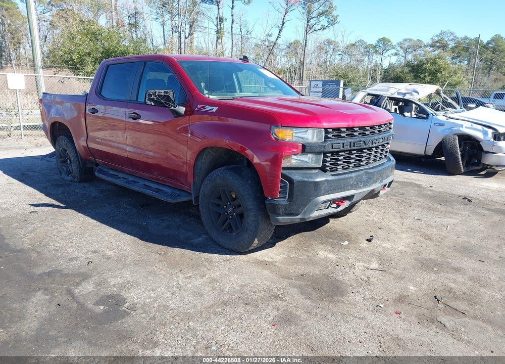 2020 CHEVROLET SILVERADO 1500 4WD  SHORT BED CUSTOM TRAIL BOSS VIN: 1GCPYCEF3LZ284780