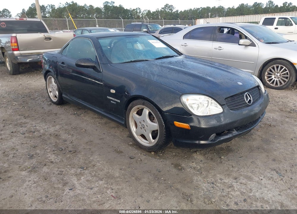 1999 MERCEDES-BENZ SLK 230 KOMPRESSOR VIN: WDBKK47F7XF123417