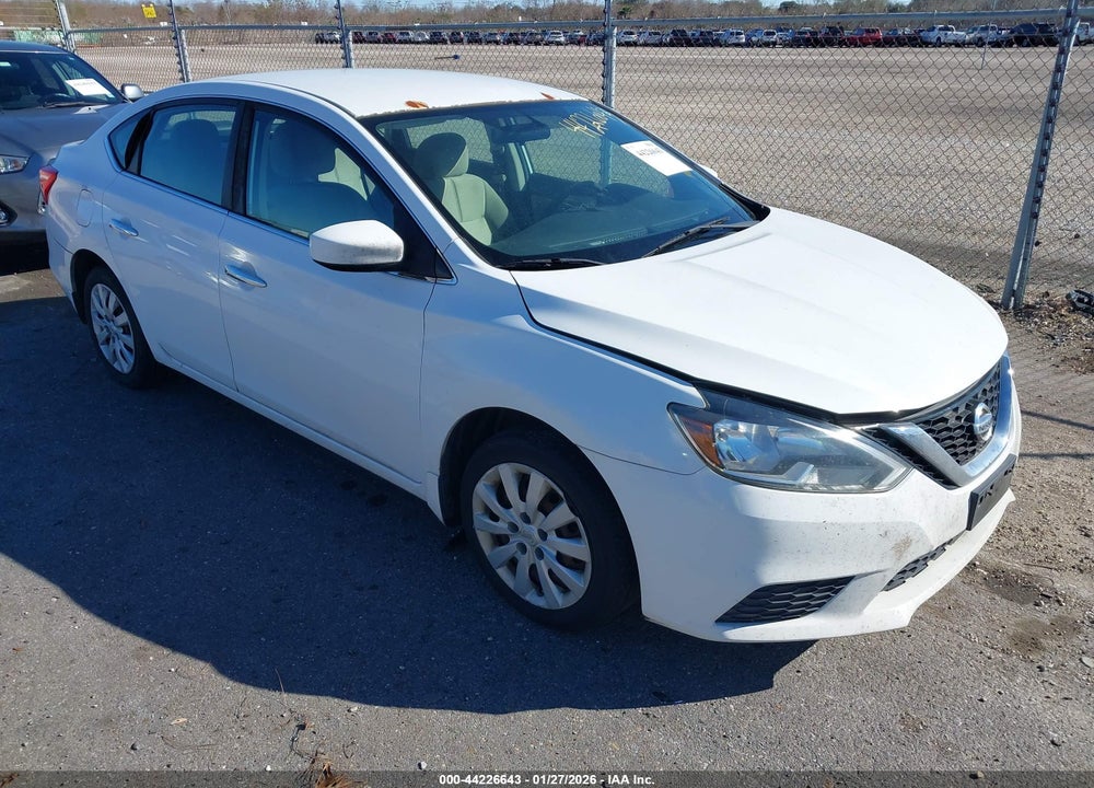 2016 NISSAN SENTRA S VIN: 3N1AB7AP5GY305242