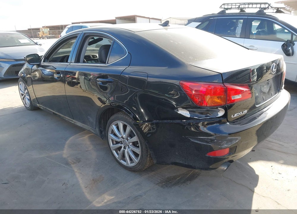 2008 LEXUS IS 250 VIN: JTHCK262585016736