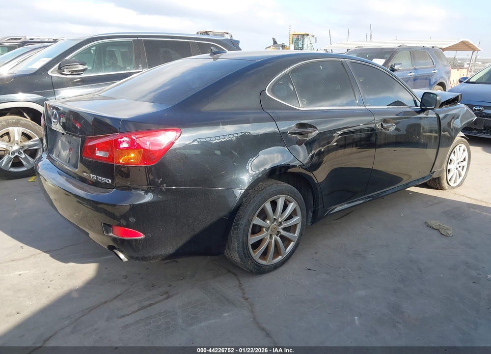 2008 LEXUS IS 250 VIN: JTHCK262585016736