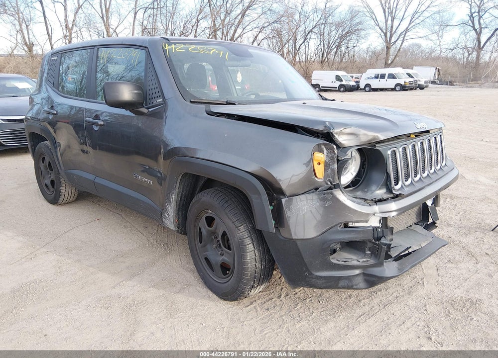 2017 JEEP RENEGADE SPORT VIN: ZACCJAAB0HPF86821