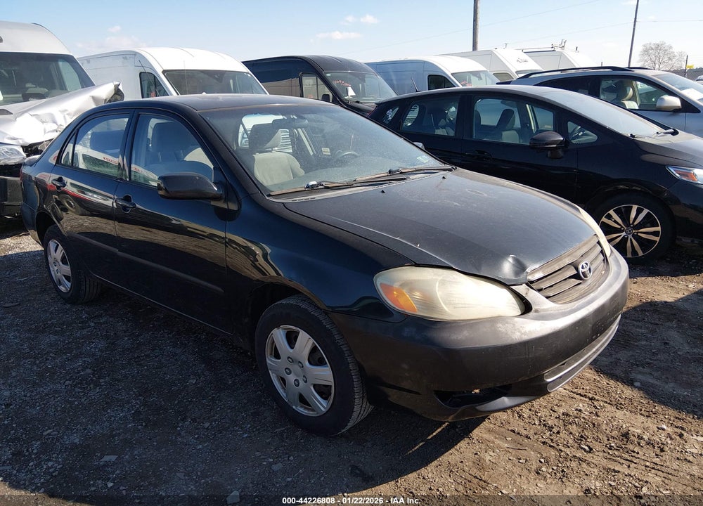 2003 TOYOTA COROLLA CE VIN: JTDBR32E730024535