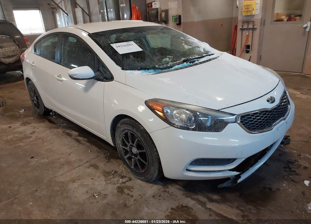 2016 KIA FORTE LX VIN: KNAFK4A68G5497291