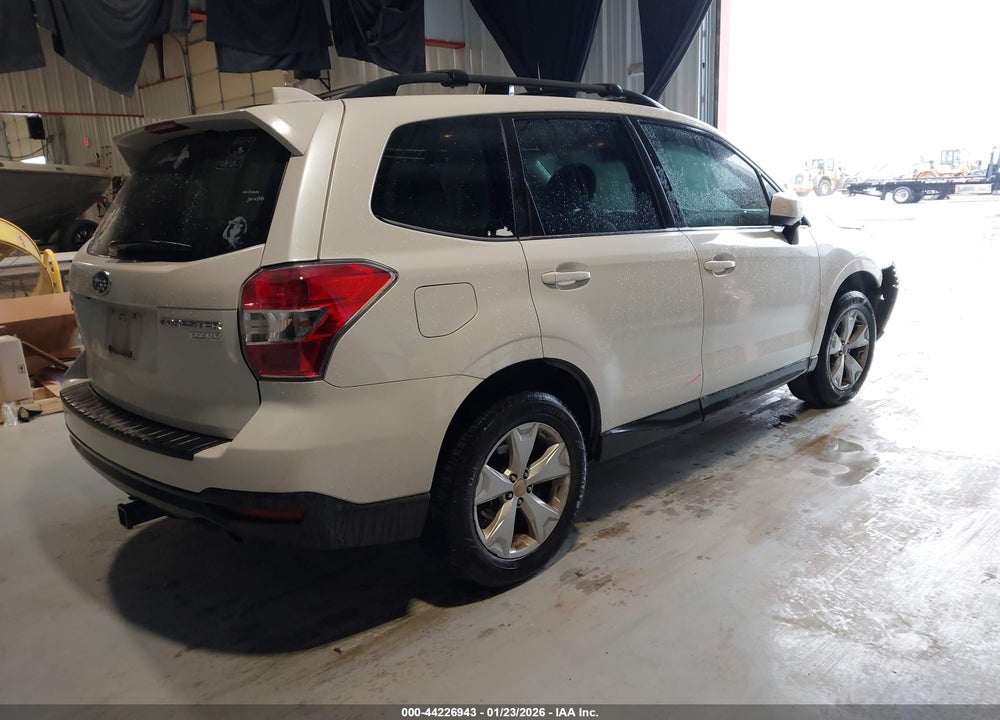 2016 SUBARU FORESTER 2.5I LIMITED VIN: JF2SJAHC1GH433754