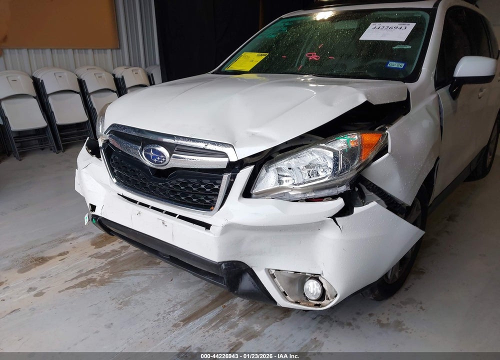 2016 SUBARU FORESTER 2.5I LIMITED VIN: JF2SJAHC1GH433754