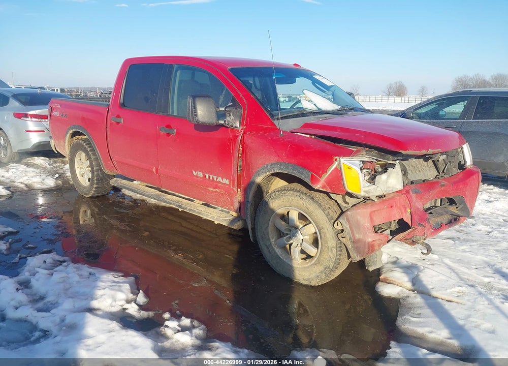 2011 NISSAN TITAN PRO-4X VIN: 1N6BA0EC8BN320629