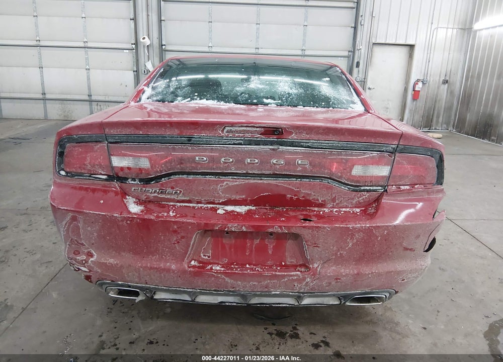 2013 DODGE CHARGER SE VIN: 2C3CDXBG7DH549950
