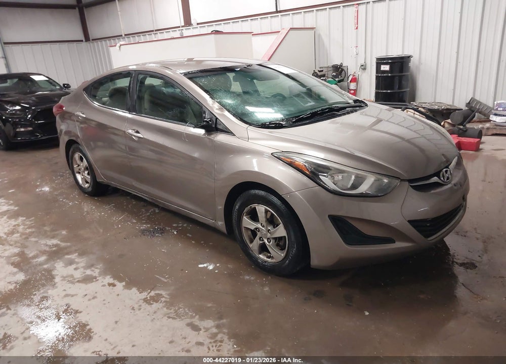 2014 HYUNDAI ELANTRA SE VIN: 5NPDH4AE6EH504302