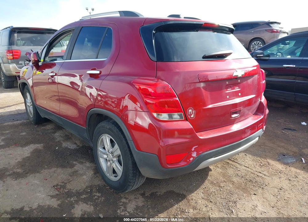 2019 CHEVROLET TRAX LT VIN: 3GNCJLSB5KL286693