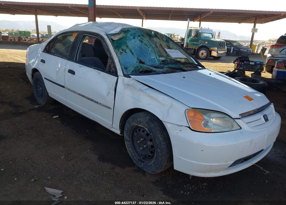 2003 HONDA CIVIC DX VIN: 2HGES15123H557484