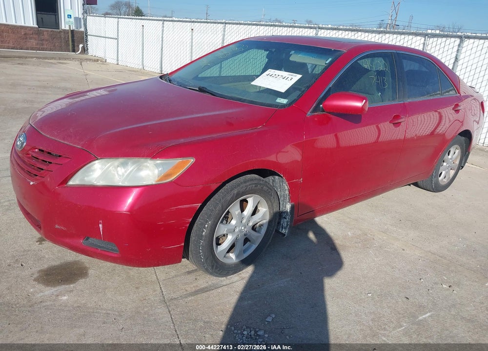 2008 TOYOTA CAMRY LE VIN: 4T4BE46K48R013799