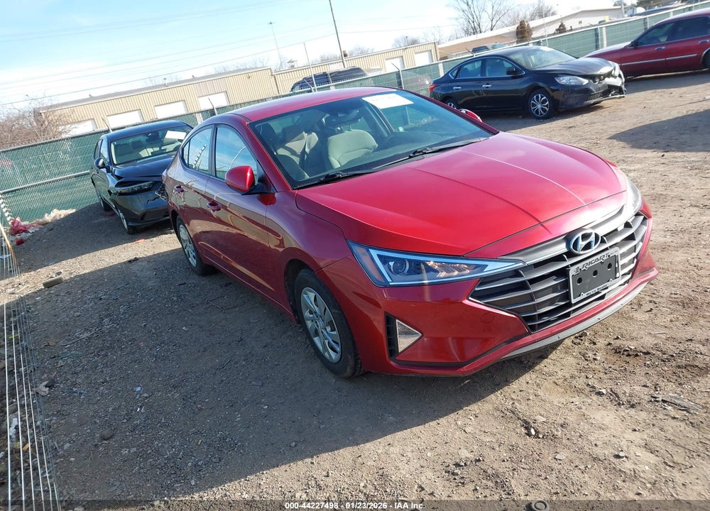 2020 HYUNDAI ELANTRA VIN: KMHD74LF2LU947649