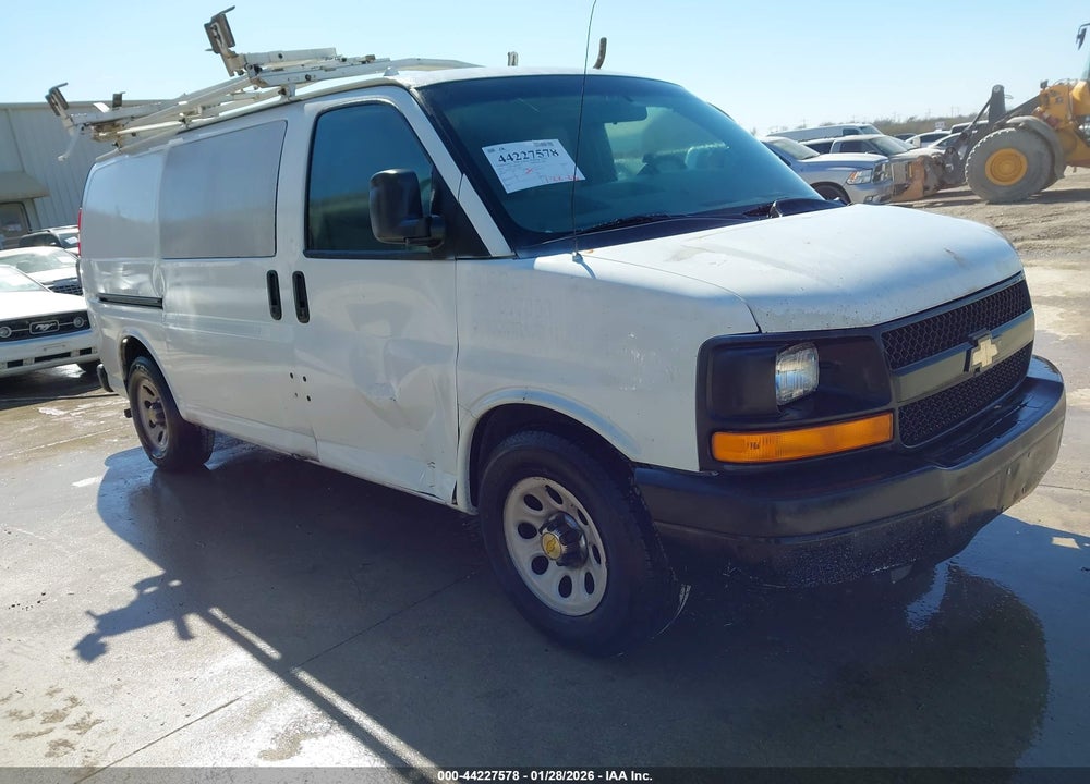 2013 CHEVROLET EXPRESS 1500 WORK VAN VIN: 1GCSGAFX1D1174092