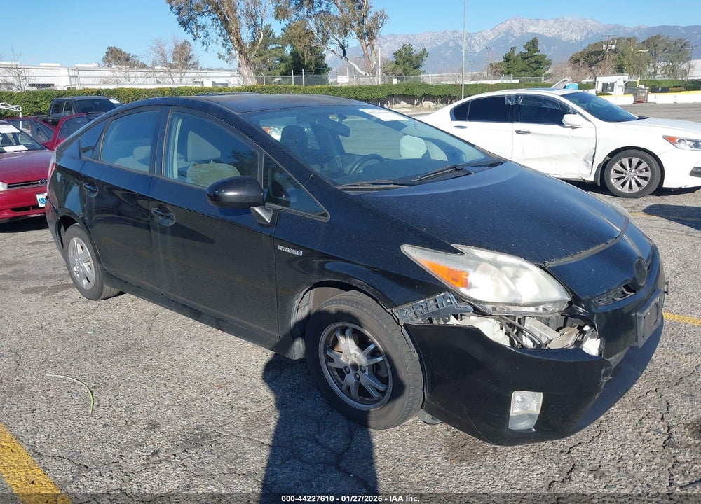 2011 TOYOTA PRIUS THREE VIN: JTDKN3DU1B0260449