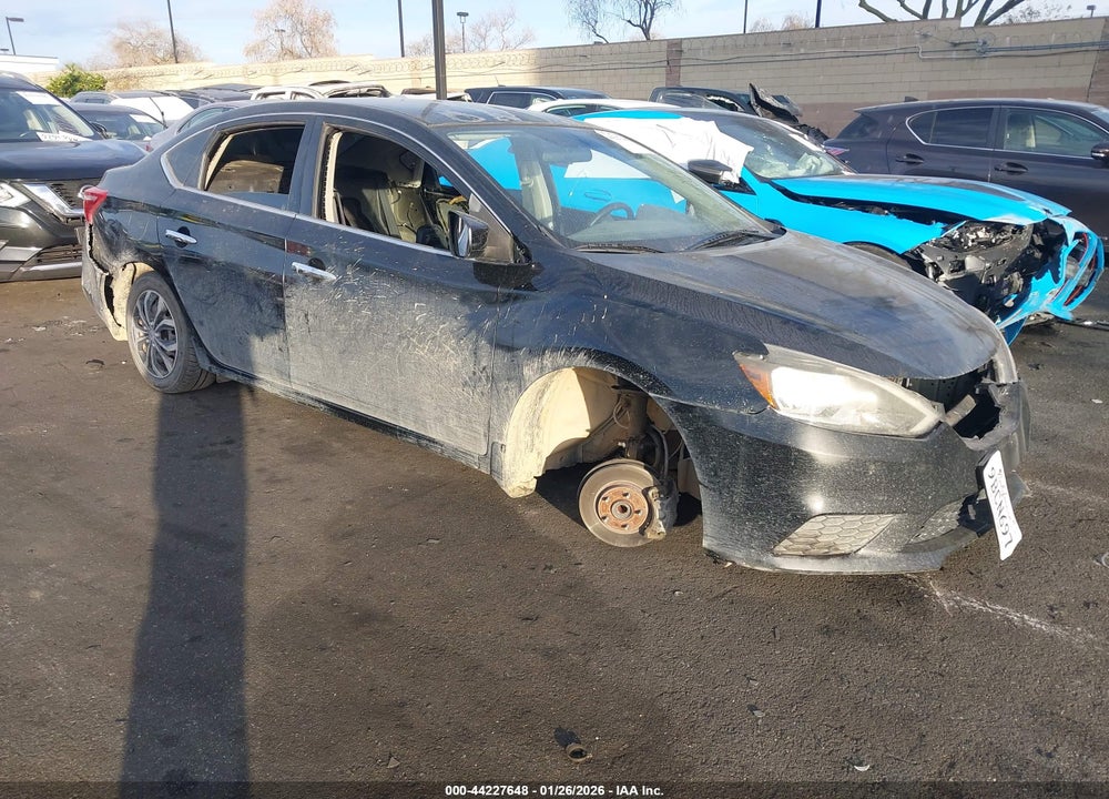 2016 NISSAN SENTRA S VIN: 3N1AB7AP6GY214481