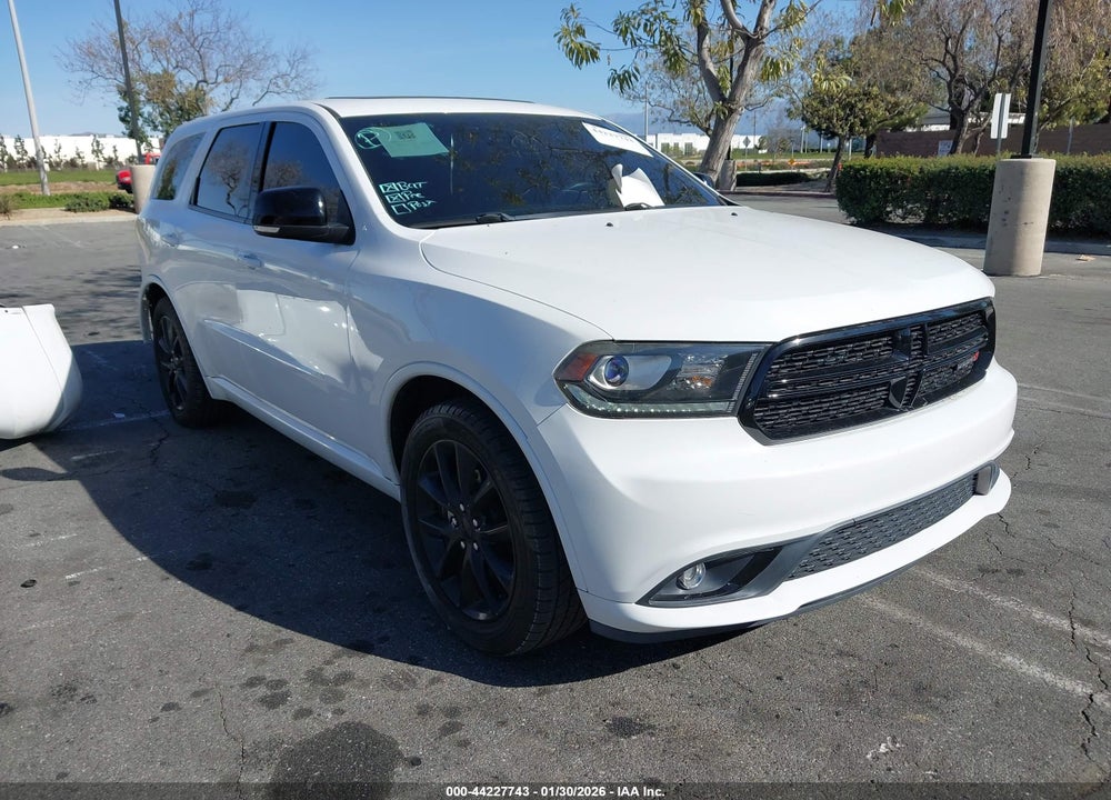 2017 DODGE DURANGO GT RWD VIN: 1C4RDHDG8HC896558