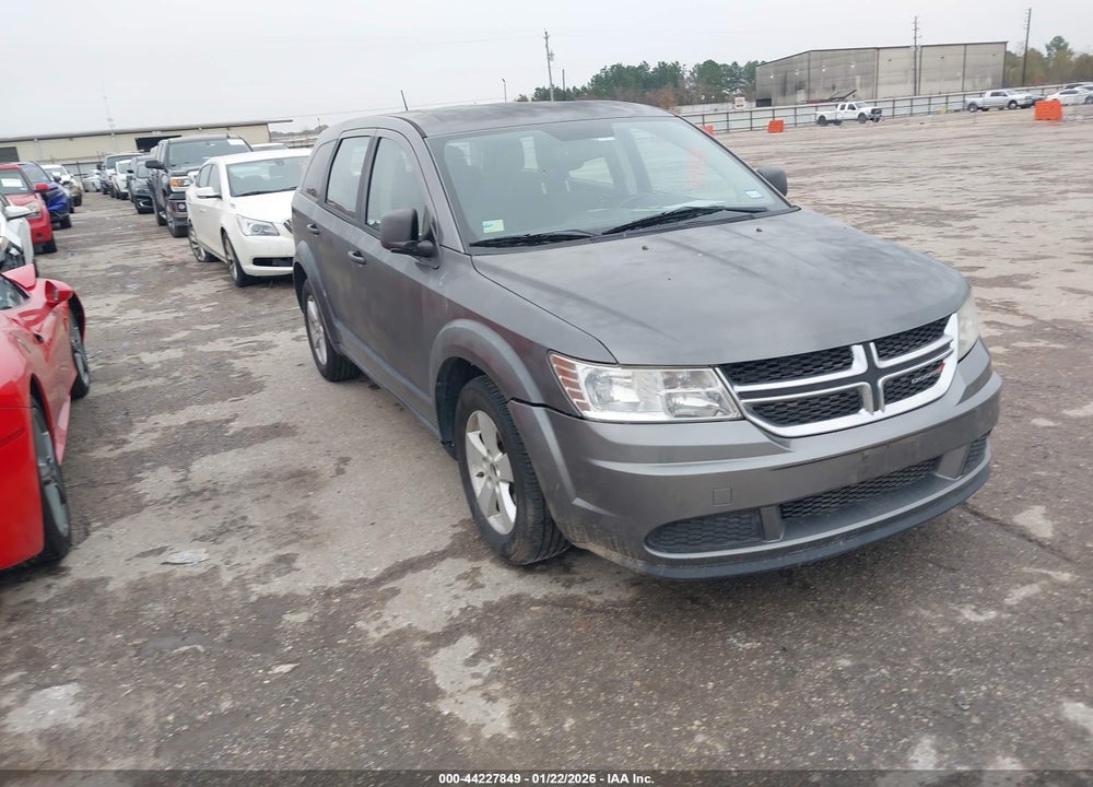 2013 DODGE JOURNEY AMERICAN VALUE PKG VIN: 3C4PDCAB0DT601468