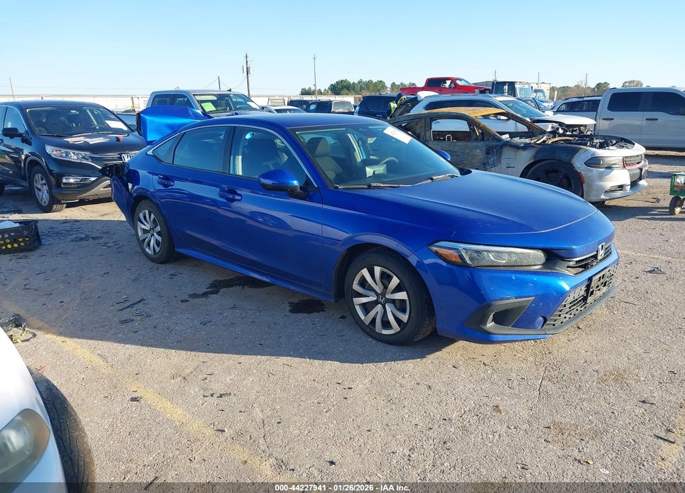 2022 HONDA CIVIC LX VIN: 2HGFE2F2XNH528701
