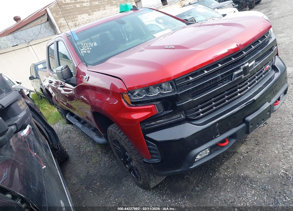 2022 CHEVROLET SILVERADO 1500 LTD 4WD  SHORT BED LT TRAIL BOSS VIN: 3GCPYFEL1NG121989