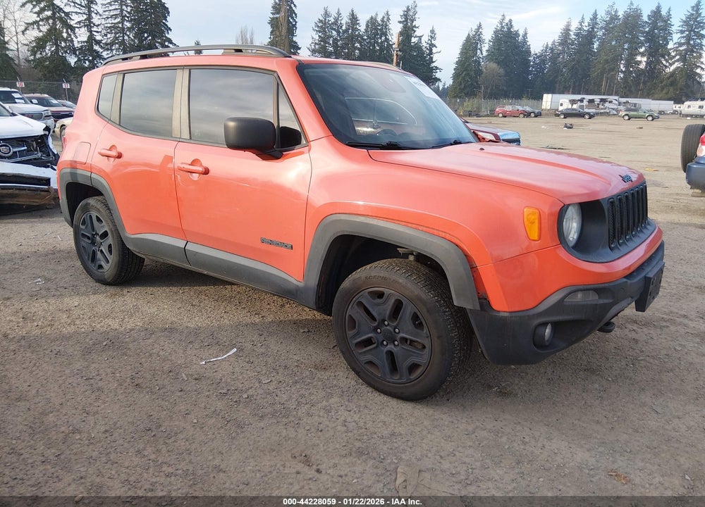 2018 JEEP RENEGADE UPLAND EDITION 4X4 VIN: ZACCJBABXJPH53701