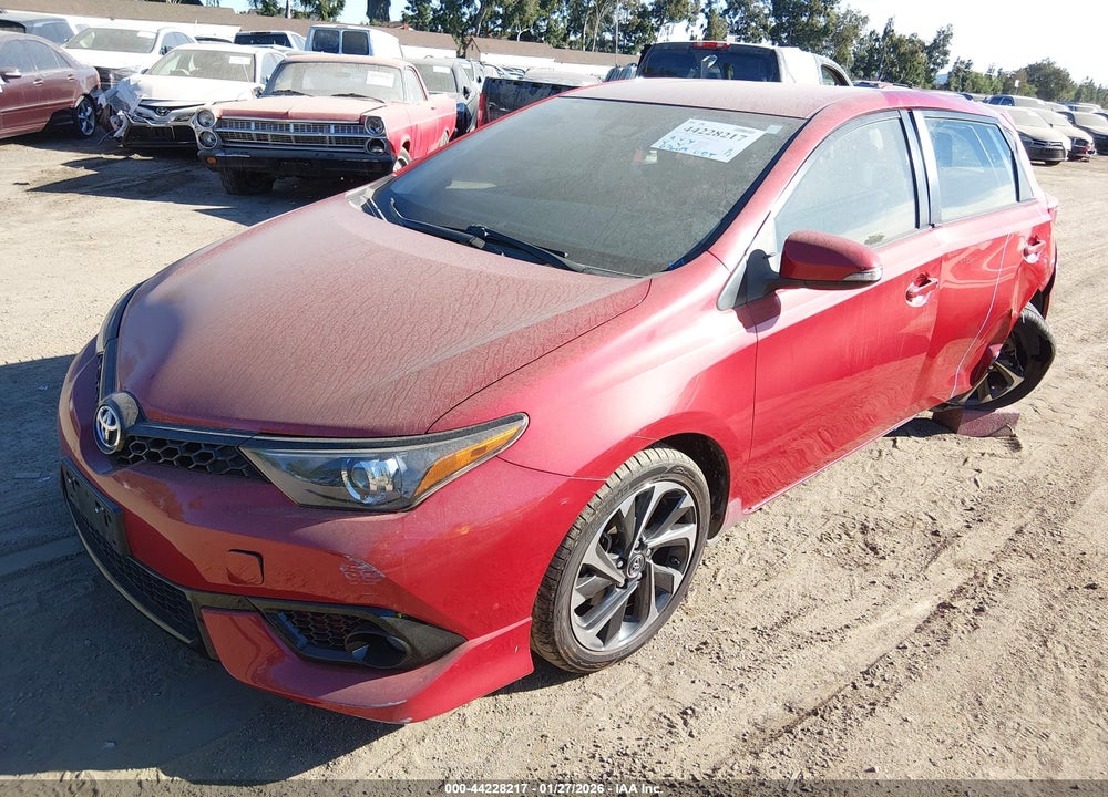 2017 TOYOTA COROLLA IM VIN: JTNKARJE3HJ543249
