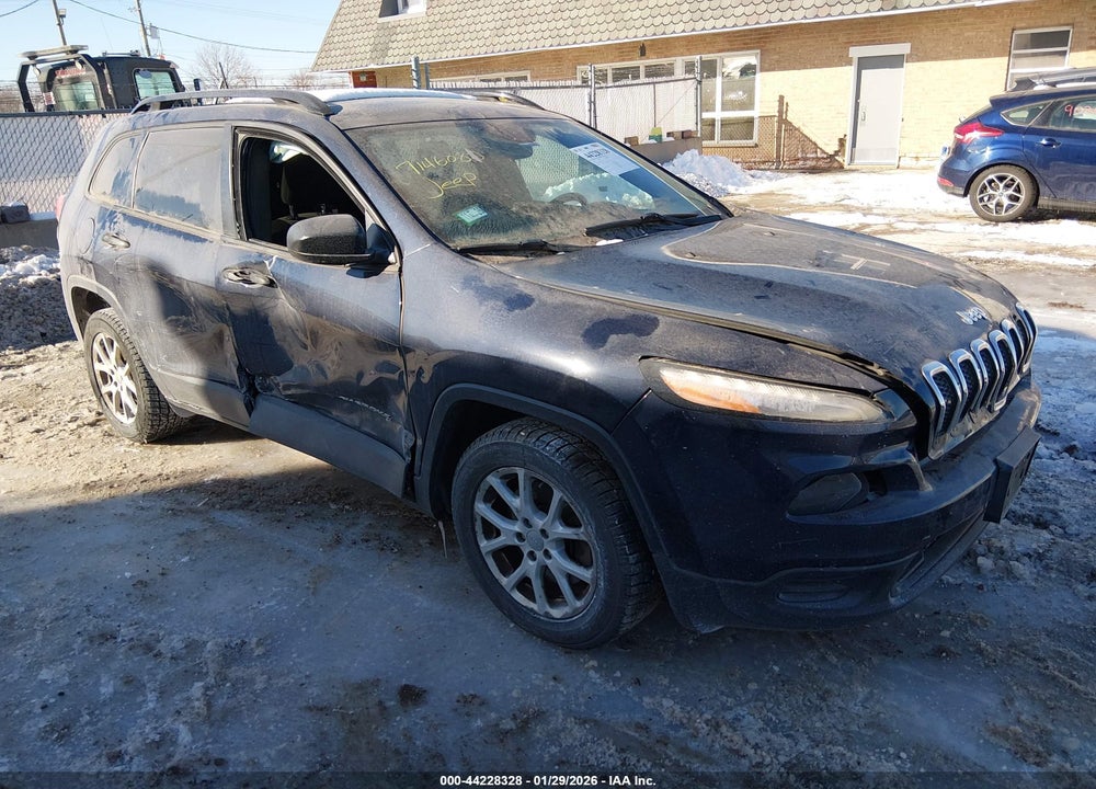 2016 JEEP CHEROKEE SPORT VIN: 1C4PJLAB3GW264995